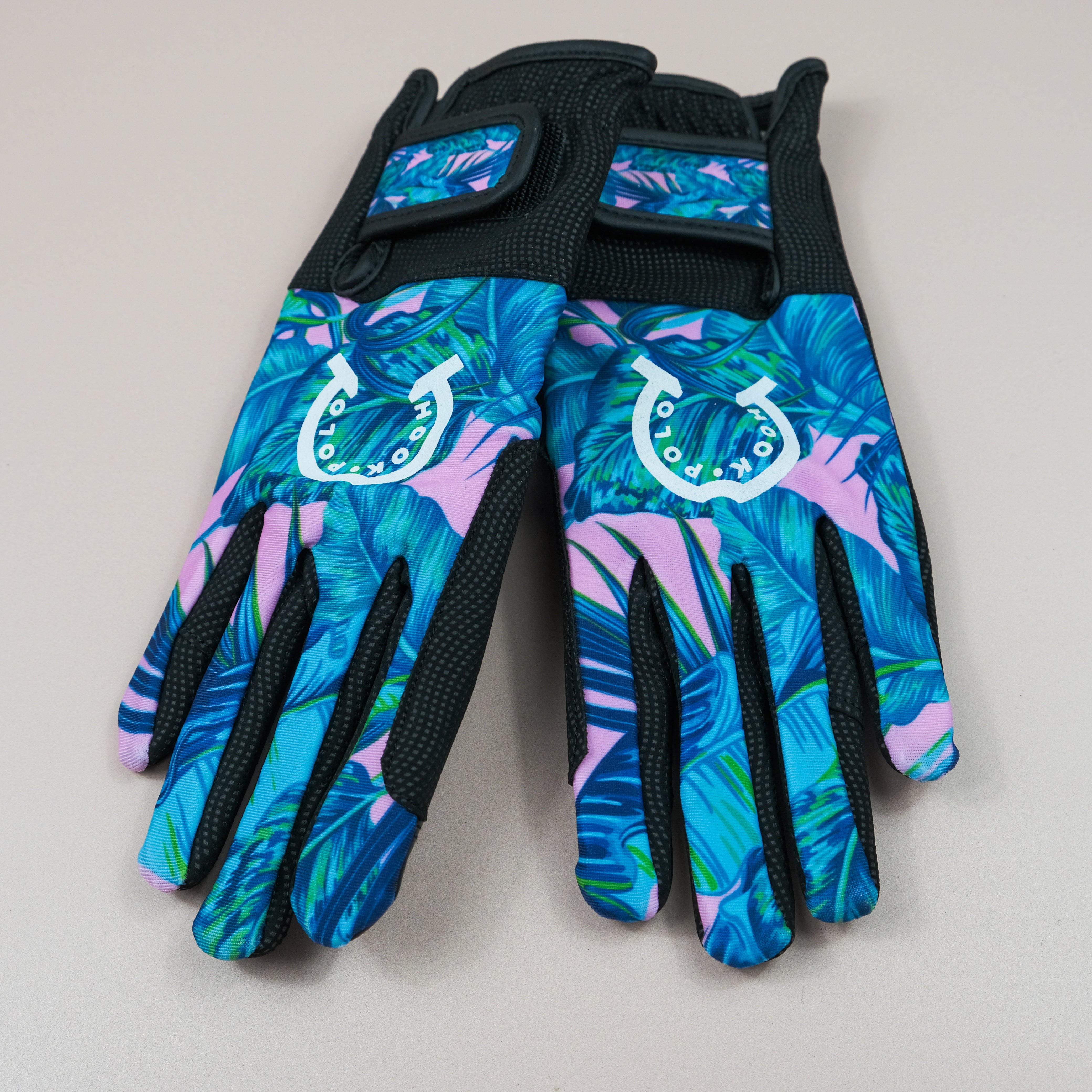 Riding Gloves - Jungle Leaf