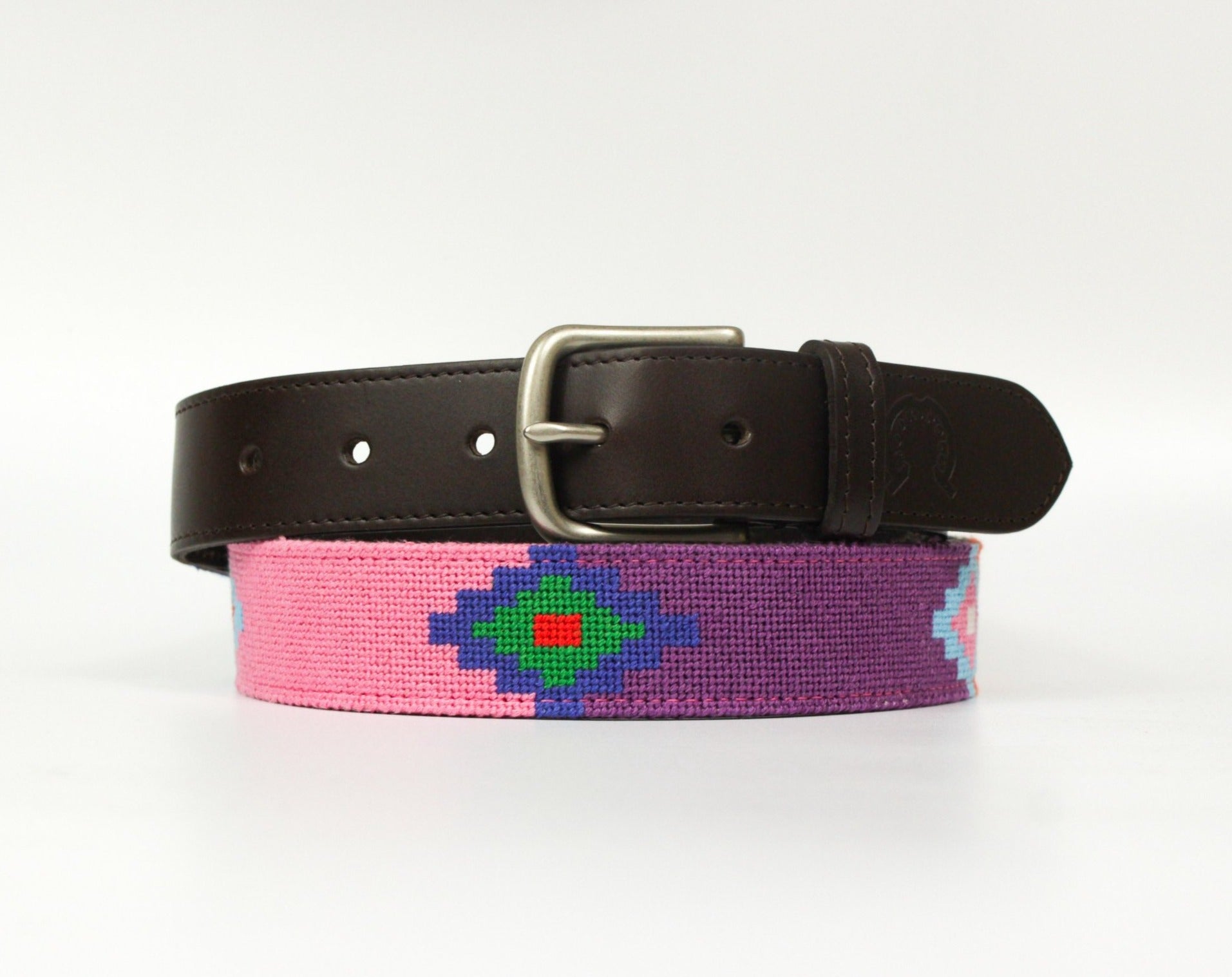 Needlepoint Belt - Vibrant Gaucho