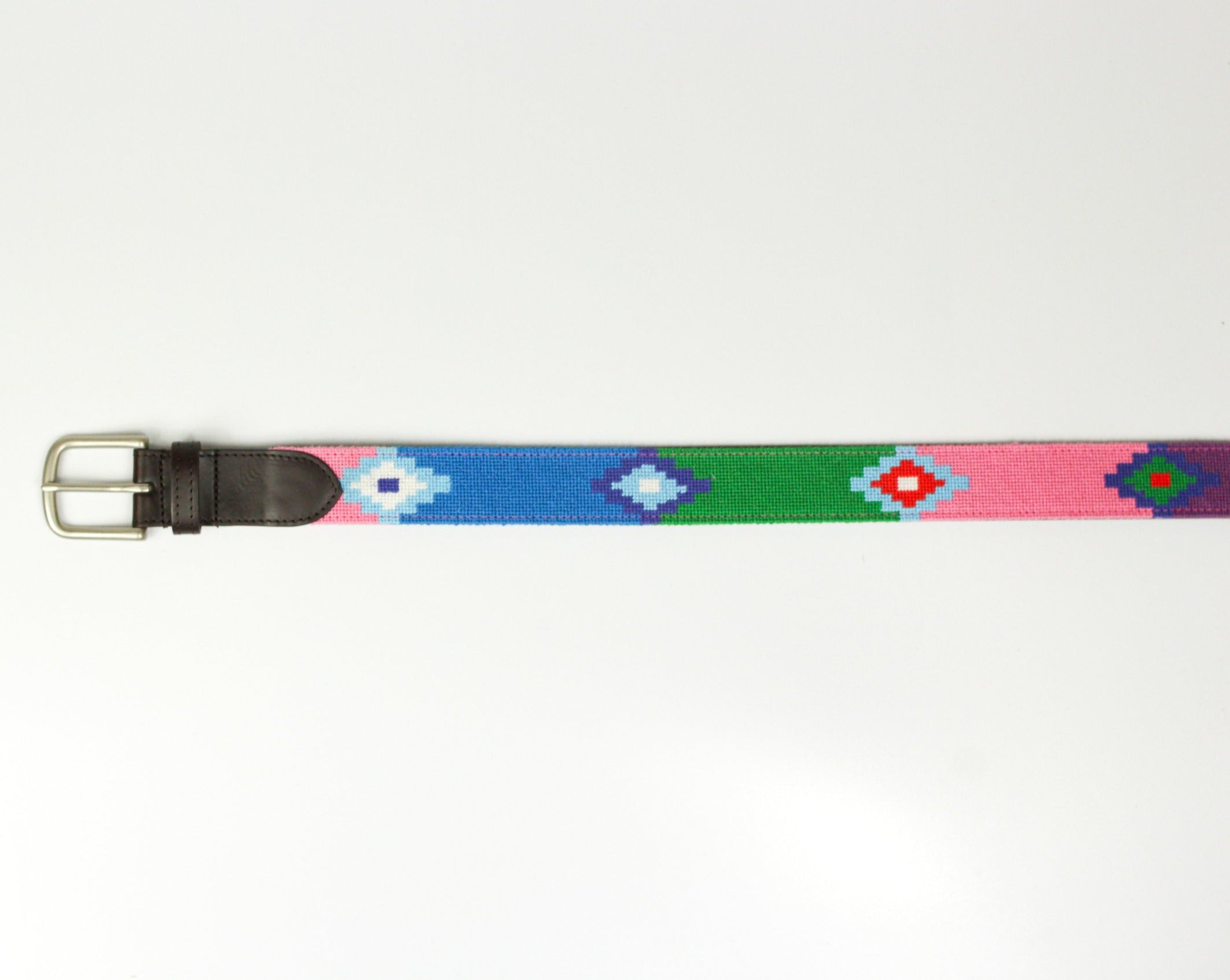 Needlepoint Belt - Vibrant Gaucho